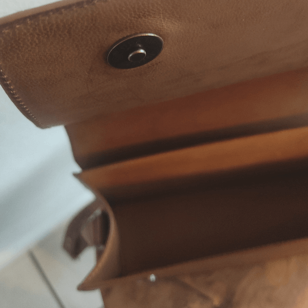 Domino - One of a kind - Brown Croc edition (medium) - Afbeelding 5