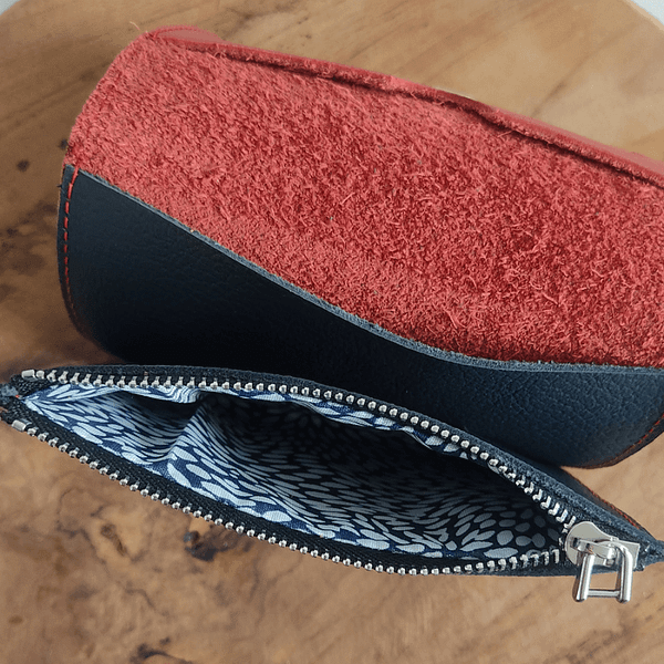 Mini XL wallet - Red and blue - Afbeelding 3