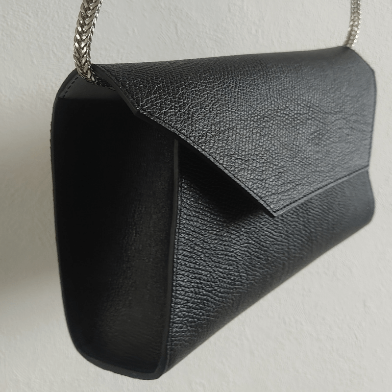 Classy Clutch | Black & Blue - One of a kind - Afbeelding 2